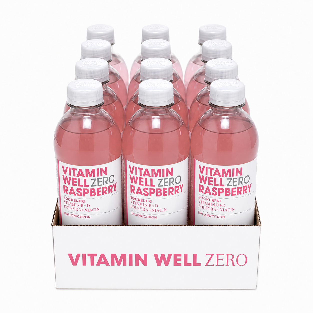 Vitamin Well - RASPBERRY ZERO 12-pack