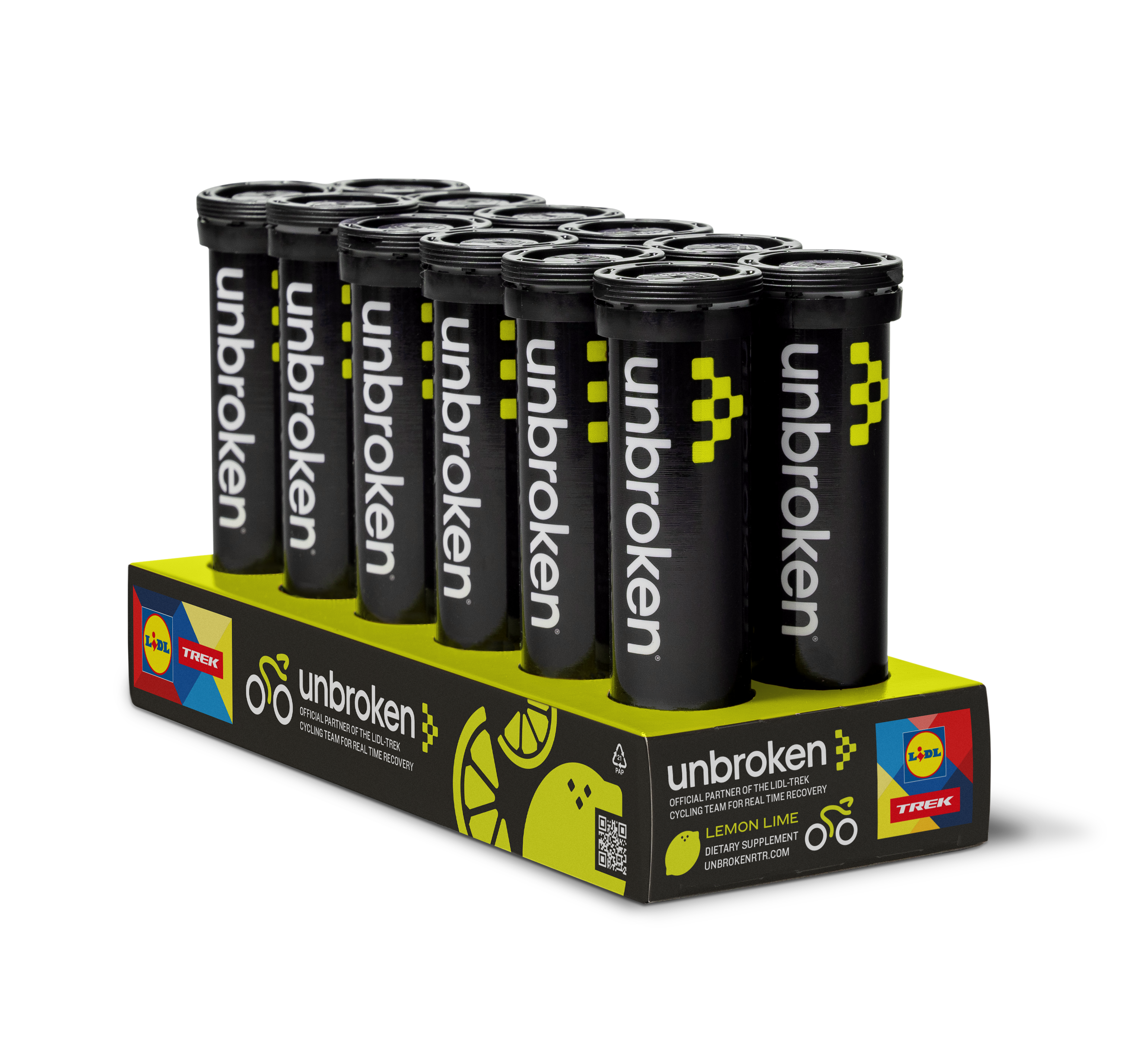 UNBROKEN - LEMON LIME - 12-pack